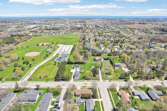 1445 17th Ave, Grafton, WI 53024 - aerial view of property's location featuring nearby suburban area