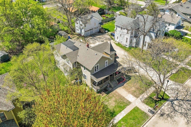 116 N Broad St, Elkhorn, WI 53121 - aerial perspective of suburban area