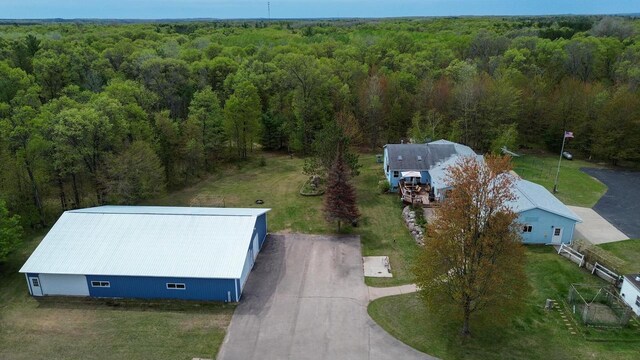 N9960 Meadowlark Ln, Crivitz, WI 54114 - view of subject property featuring a forest