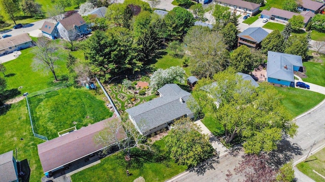 308 Maple Dr, Mount Horeb, WI 53572 - aerial view of residential area