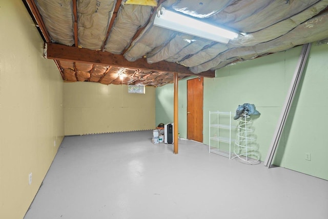 308 Maple Dr, Mount Horeb, WI 53572 - view of unfinished below grade area