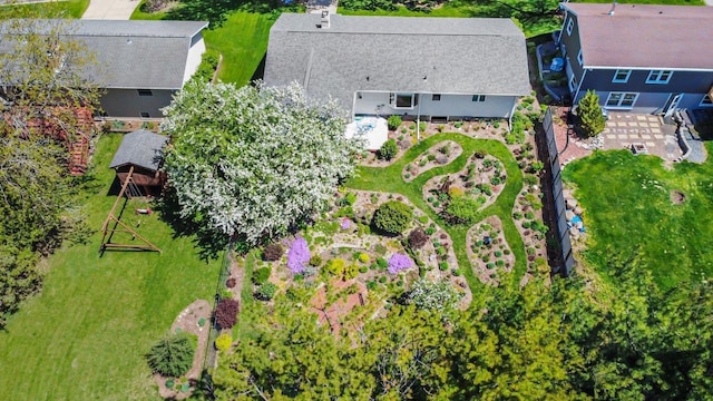 308 Maple Dr, Mount Horeb, WI 53572 - view from above of property