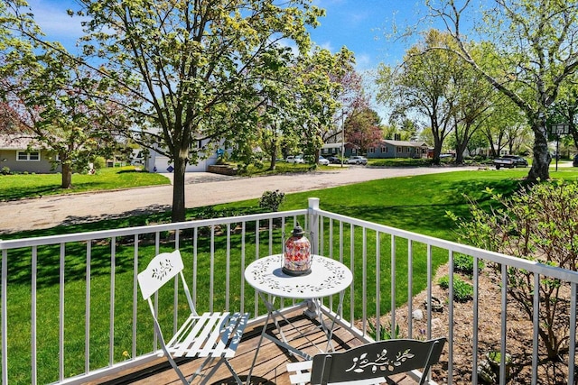 308 Maple Dr, Mount Horeb, WI 53572 - view of balcony