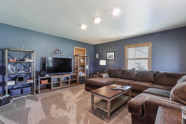 N4618 State Road 49, Waupaca, WI 54981 - view of carpeted living area