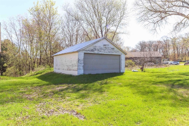 N4618 State Road 49, Waupaca, WI 54981 - view of detached garage