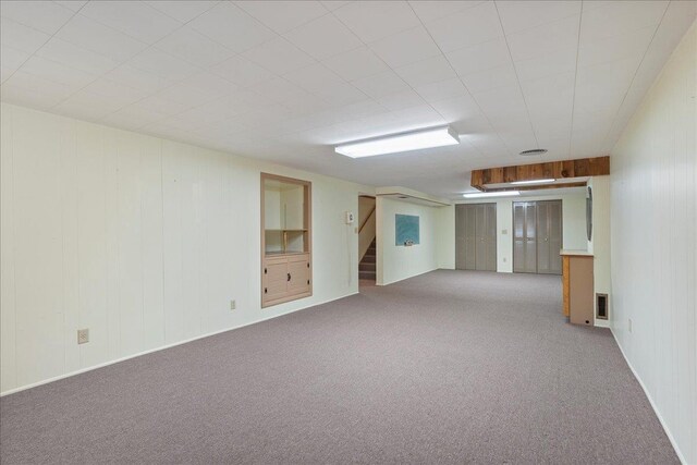 1408 S Hemlock Ave, Marshfield, WI 54449 - finished below grade area featuring carpet and stairway