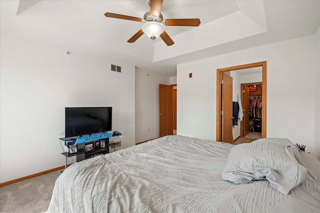 1119 Enterprise Dr, Verona, WI 53593 - bedroom featuring carpet flooring, baseboards, and ceiling fan