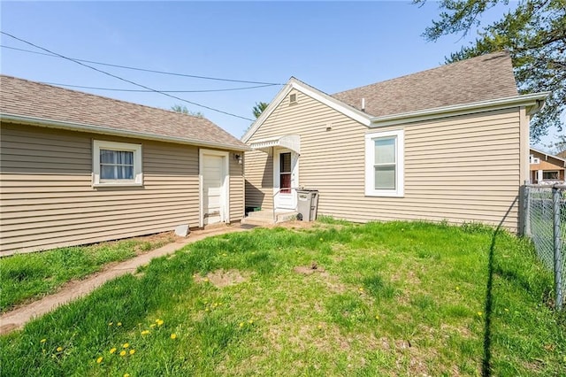 view of rear view of house