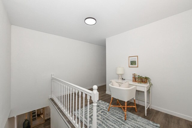 7113 N Navajo Ave, Glendale, WI 53217 - office space featuring wood finished floors and baseboards
