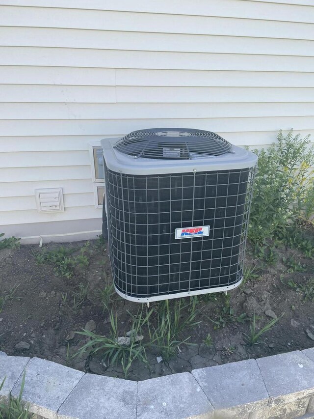 425 Champlain Dr, Johnson Creek, WI 53038 - exterior view of central AC unit