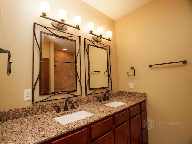 1839 Trevino Trl Unit 6, Mount Pleasant, WI 53405 - full bathroom featuring double vanity