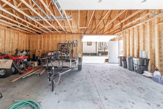 1809 S Badger Ct, Arkdale, WI 54613 - view of garage