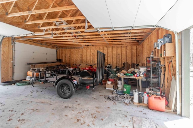 1809 S Badger Ct, Arkdale, WI 54613 - view of garage