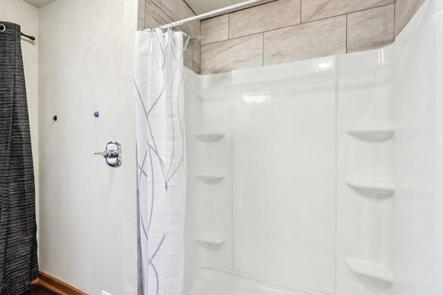 1728 W Capitol Dr, Milwaukee, WI 53206 - full bath featuring a stall shower and a heating unit