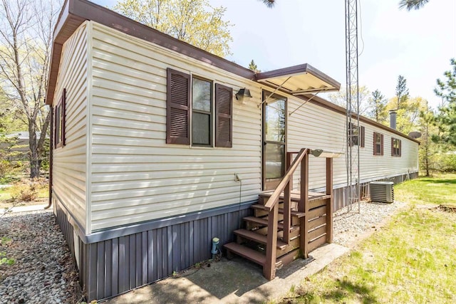 1870 County Road F Unit L69, Friendship, WI 53934 - view of property exterior with central air condition unit