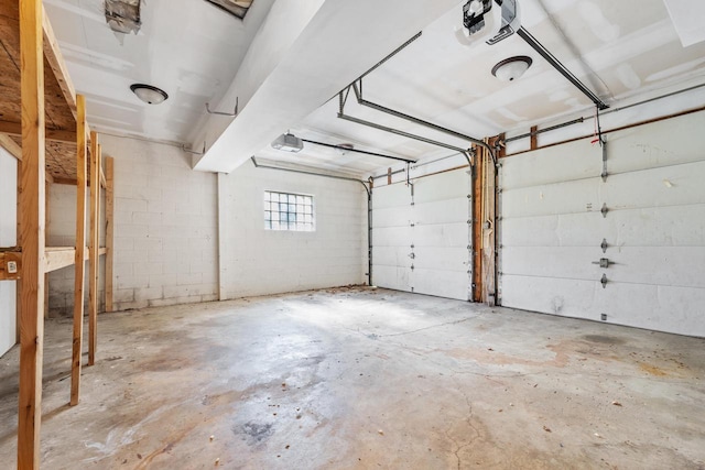 252 Willow Dr, Hartland, WI 53029 - garage featuring a garage door opener