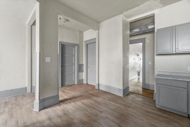 1341 S Layton Blvd Unit 1343, Milwaukee, WI 53215 - interior space with wood finished floors and baseboards