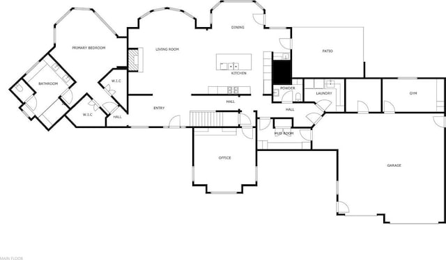 536 Sunrise Bay Rd, Neenah, WI 54956 - home floor plan