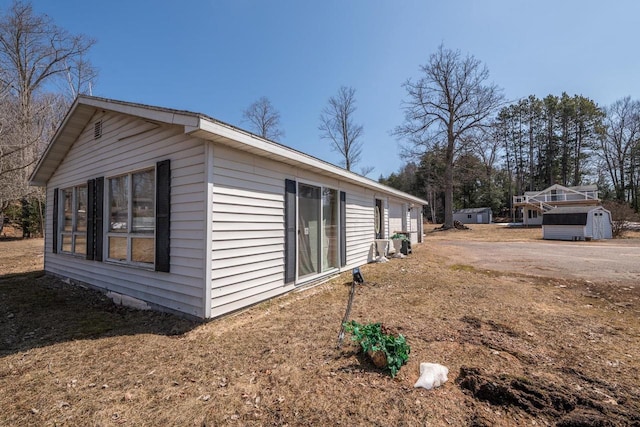 1226 Lake St, White Lake, WI 54491 - view of side of property