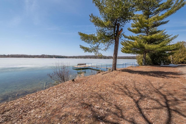 1226 Lake St, White Lake, WI 54491 - dock with a water view