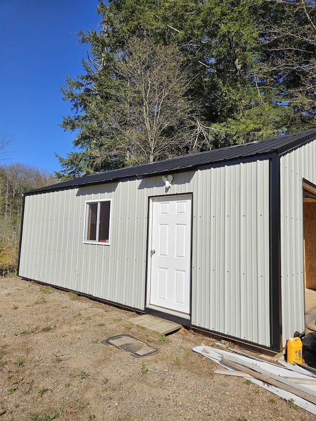 1226 Lake St, White Lake, WI 54491 - view of outbuilding featuring an outdoor structure