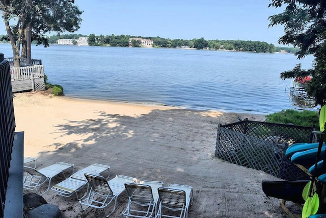 1093 Canyon Rd Unit 508, Wisconsin Dells, WI 53965 - water view featuring fence