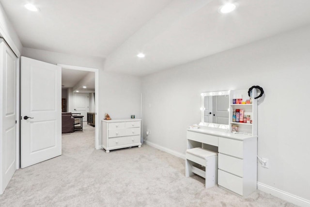 W139S9977 Jay Dr, Muskego, WI 53150 - bedroom featuring light colored carpet, recessed lighting, and baseboards