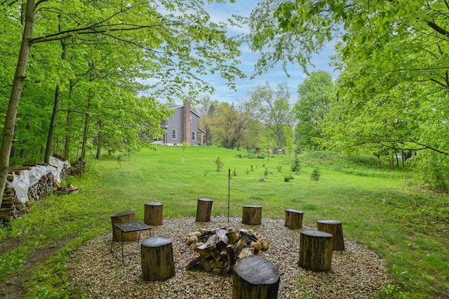 5458 Cascade Dr, West Bend, WI 53095 - view of green lawn