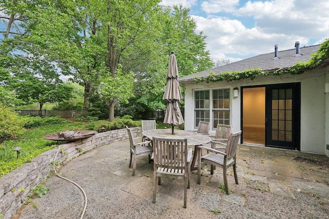 923 Swarthmore Ct, Madison, WI 53705 - view of patio featuring outdoor dining space