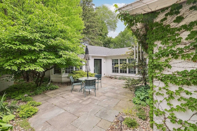 923 Swarthmore Ct, Madison, WI 53705 - view of patio / terrace featuring outdoor dining area