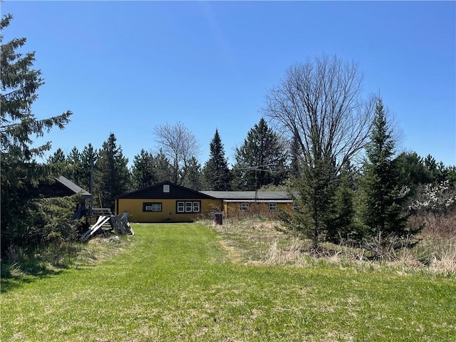 15735 N Park Rd, Butternut, WI 54514 - view of grassy yard