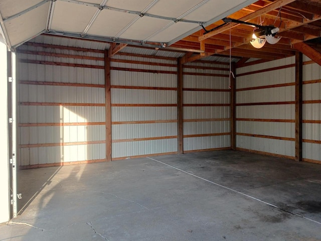 5544 Elm Rd, Pittsville, WI 54466 - garage with a garage door opener