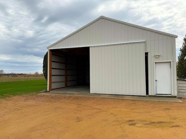5544 Elm Rd, Pittsville, WI 54466 - view of pole building