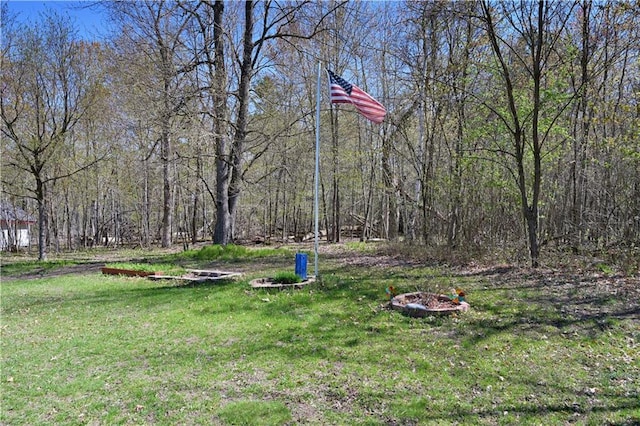 7266 County Road U, Danbury, WI 54830 - view of green lawn
