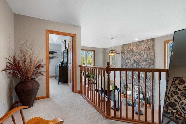 W6928 Westwood Dr, Fond Du Lac, WI 54937 - corridor with carpet flooring and baseboards