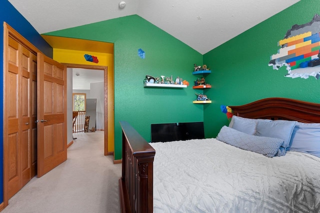 W6928 Westwood Dr, Fond Du Lac, WI 54937 - carpeted bedroom with lofted ceiling