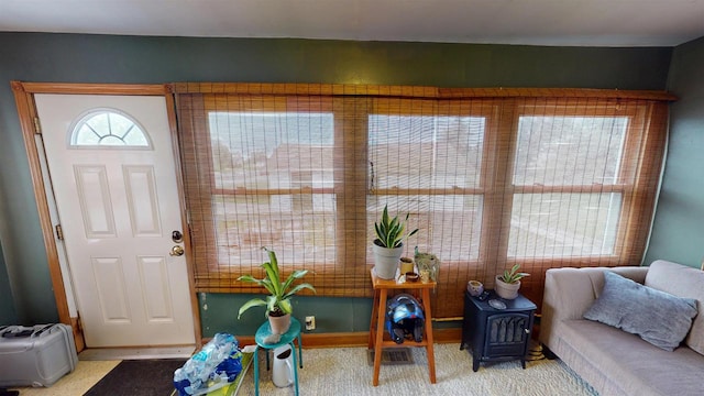 5869 State Highway 27, Sparta, WI 54656 - entryway with light colored carpet
