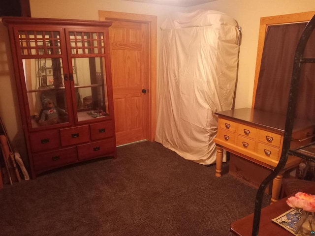 23540 State Highway 13, Cornucopia, WI 54827 - sitting room with dark colored carpet