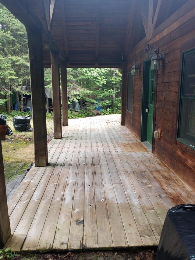 23540 State Highway 13, Cornucopia, WI 54827 - view of deck