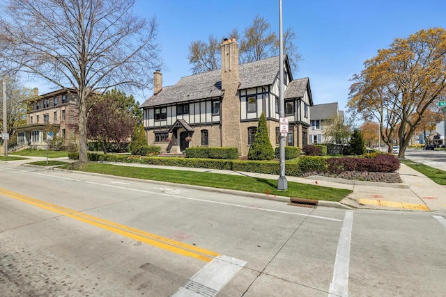 304 16th St, Racine, WI 53403 - view of front of home with a chimney