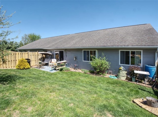 429 Riggs St, Bloomer, WI 54724 - back of property featuring roof with shingles
