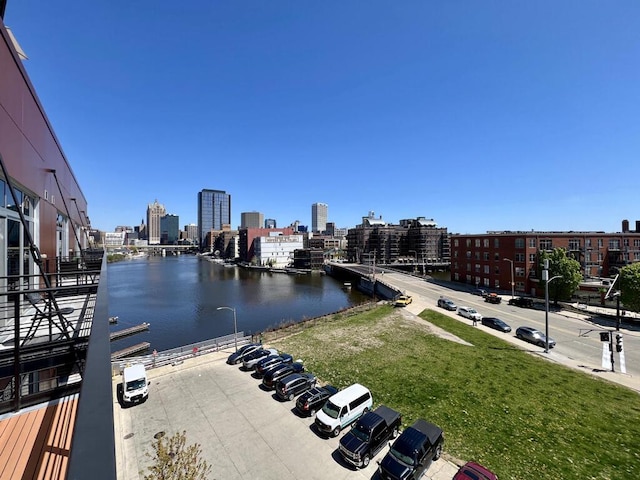 106 W Seeboth St Unit 503, Milwaukee, WI 53204 - water view with a view of skyline