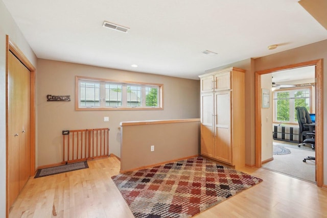 802 Herndon Dr Unit C, Madison, WI 53718 - foyer with light wood-style flooring and baseboards