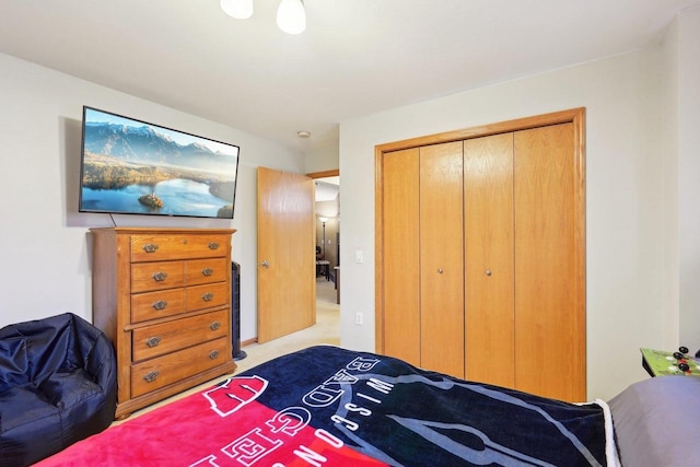 802 Herndon Dr Unit C, Madison, WI 53718 - carpeted bedroom with a closet