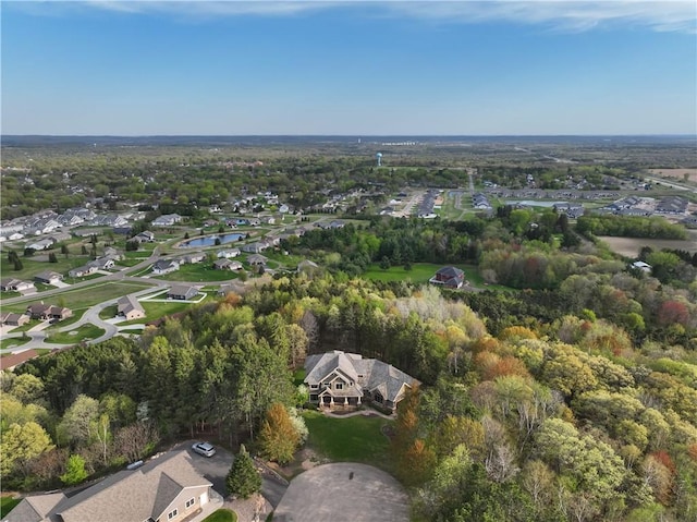7379 124th St, Chippewa Falls, WI 54729 - aerial overview of property's location with nearby suburban area and a nearby body of water