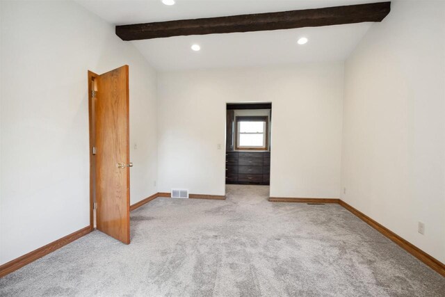 1820 Sampson St, Wisconsin Rapids, WI 54494 - empty room with carpet flooring, baseboards, and recessed lighting