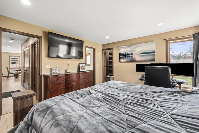 416 Sommers St, Stevens Point, WI 54481 - bedroom featuring recessed lighting and wood finished floors