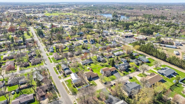 416 Sommers St, Stevens Point, WI 54481 - aerial view of property and surrounding area featuring nearby suburban area and a nearby body of water