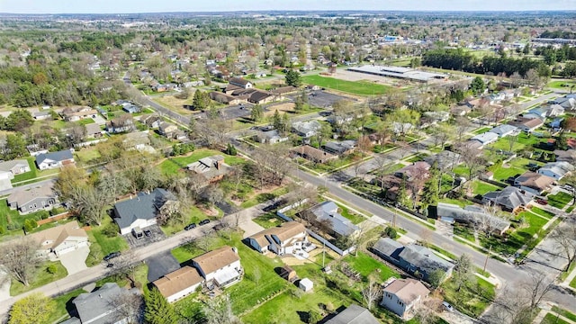 416 Sommers St, Stevens Point, WI 54481 - aerial overview of property's location featuring nearby suburban area