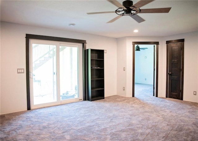 20398 64th Ave, Chippewa Falls, WI 54729 - carpeted empty room featuring healthy amount of natural light, ceiling fan, and recessed lighting